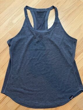 Patagonia Women’s  Blue Capilene Cool Tank Top XS